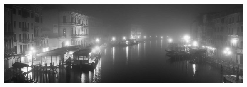 Venice at night & in fog